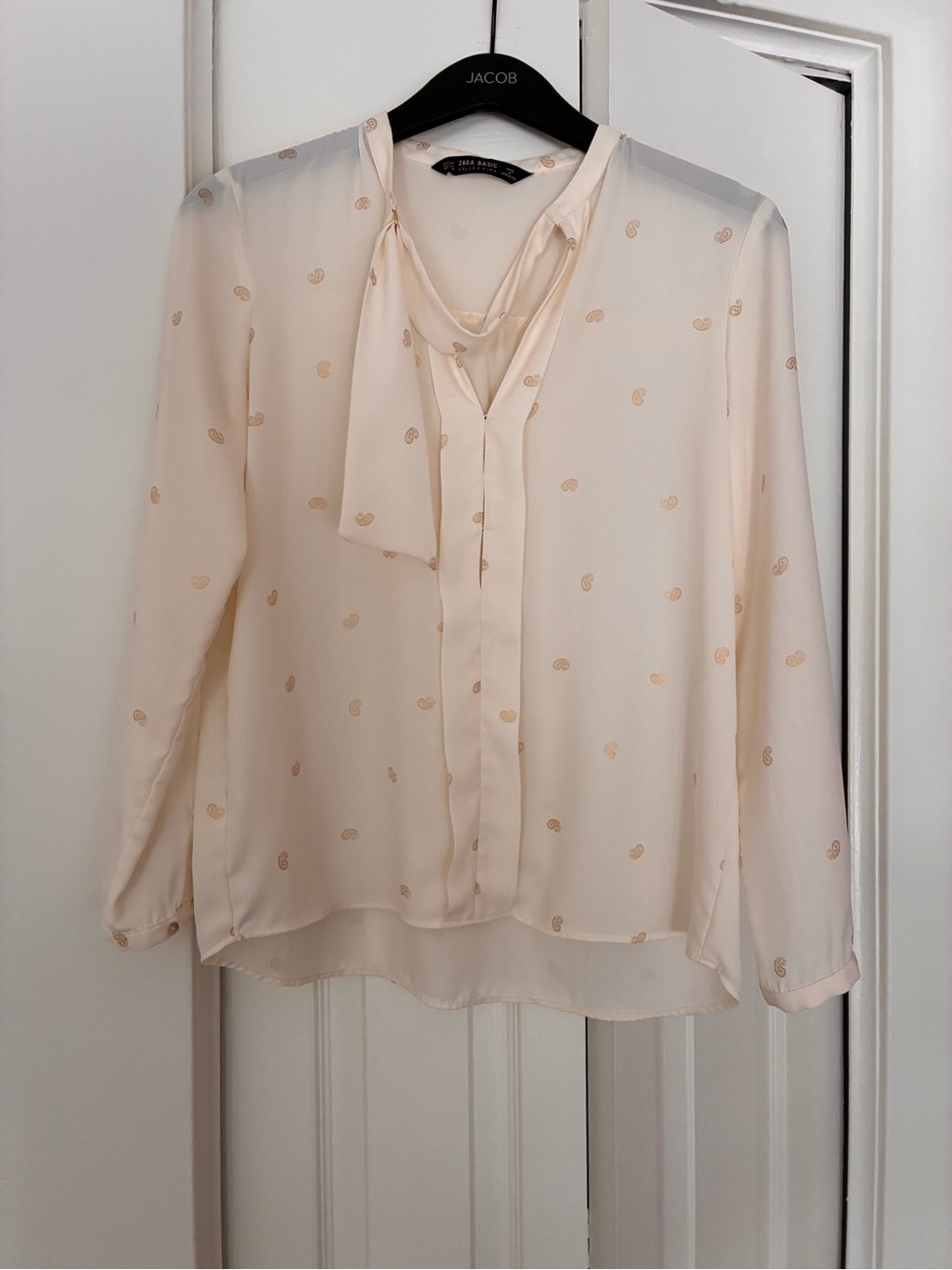 Zara chiffon blouse XS